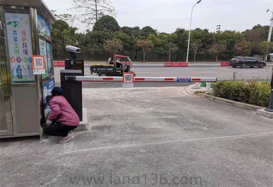 南寧濱江公園車牌識別